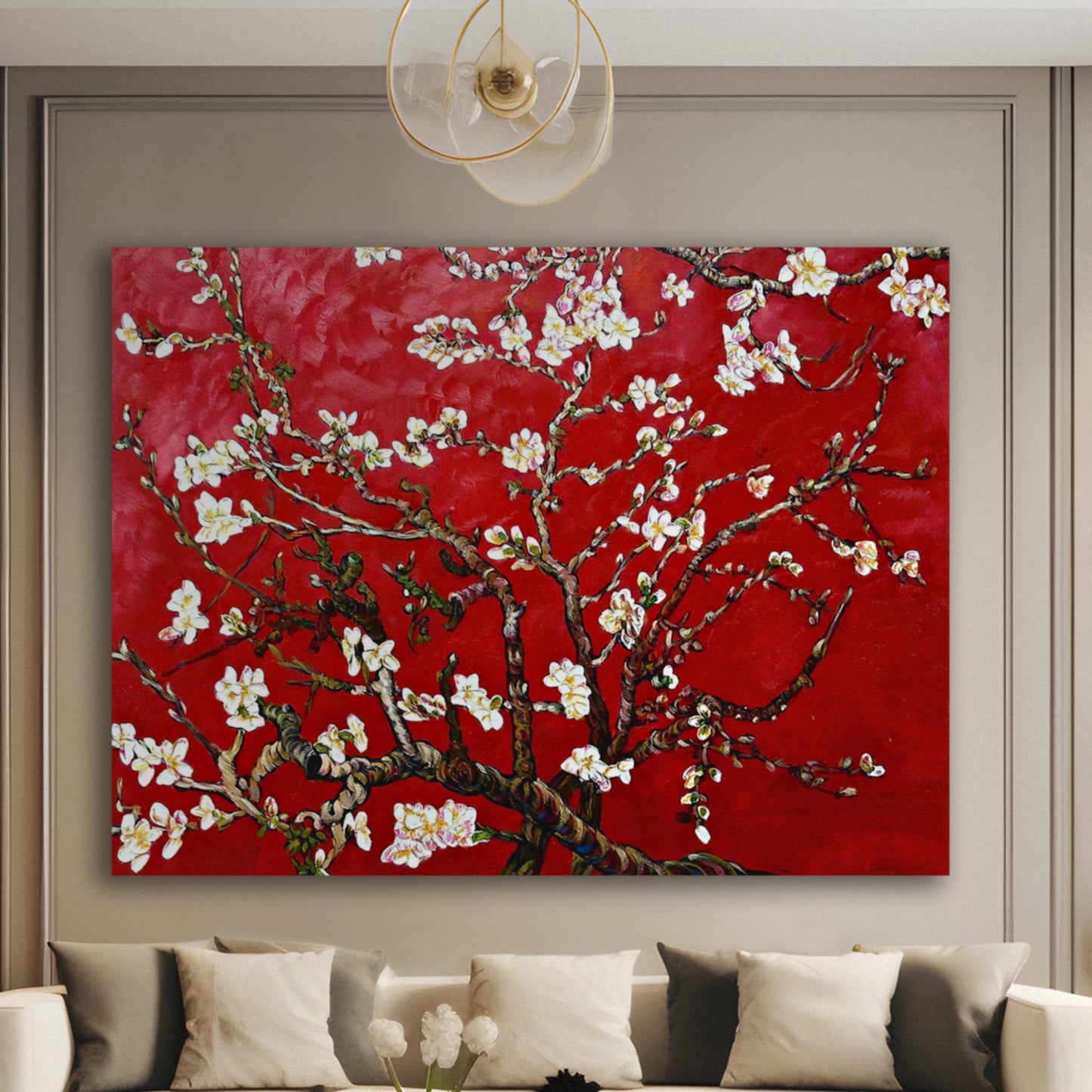 Red Almond Blossom, Vincent Van Gogh
