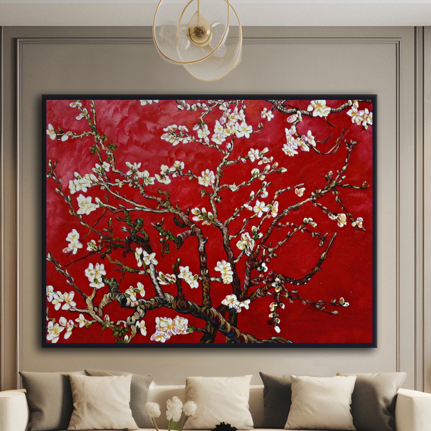 Red Almond Blossom, Vincent Van Gogh