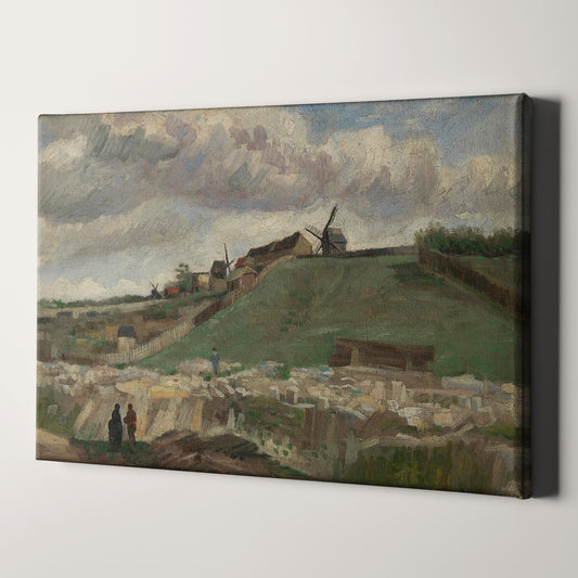 The Hill of Montmartre with Stone Quarry (1886) by Van Gogh
