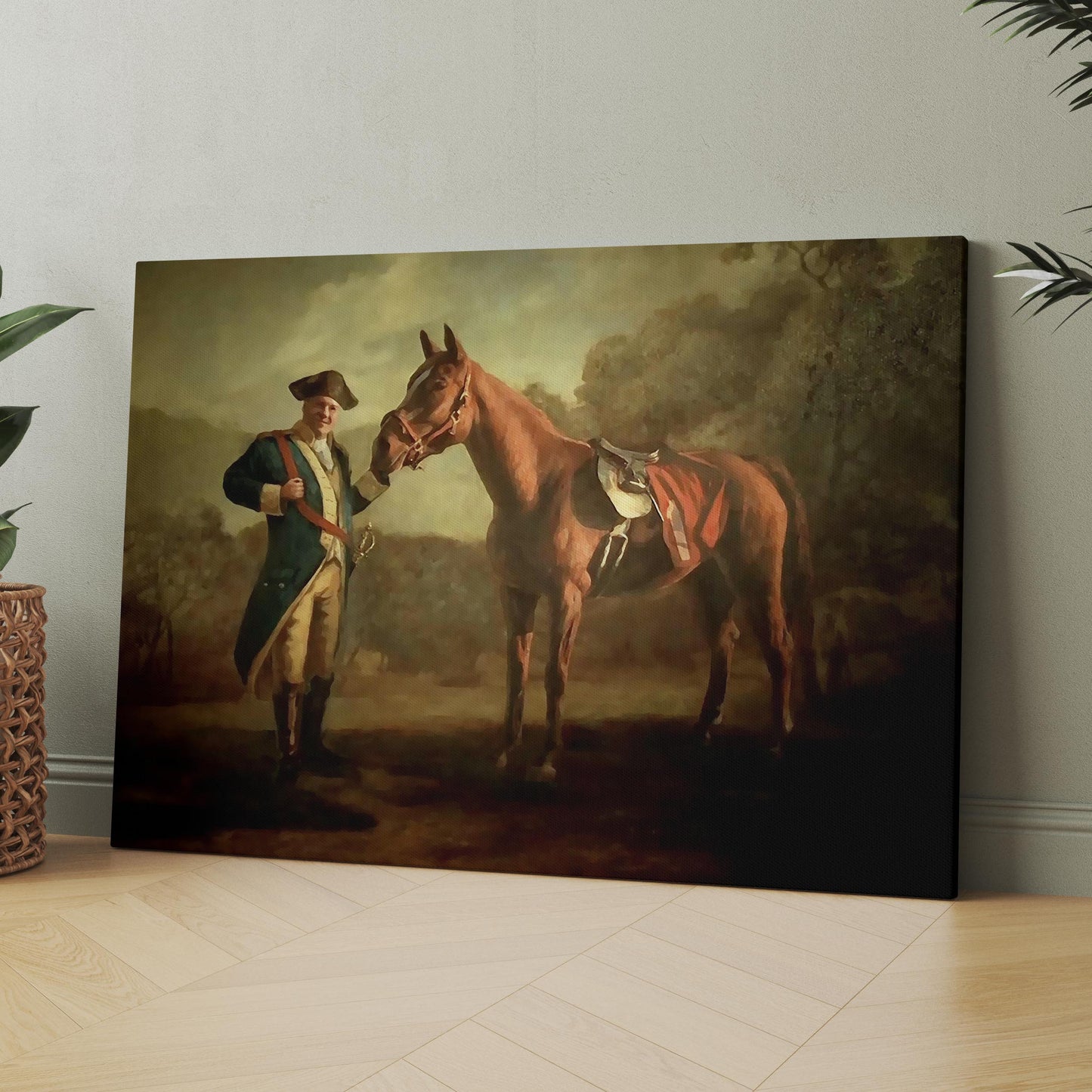 Pie-O-My Painting | The Sopranos: Tony with Pie-O-My Horse "Napoleon style"