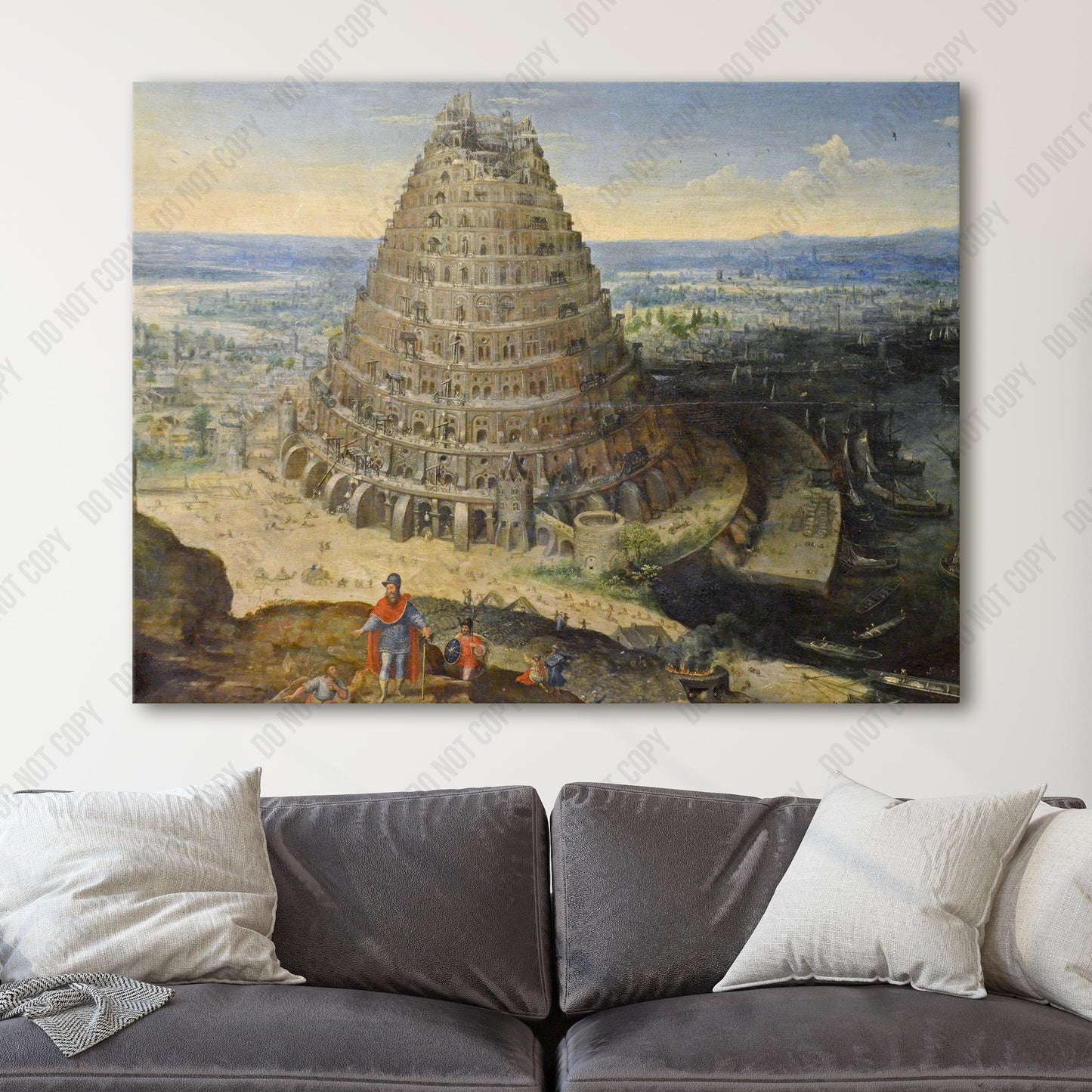 The Tower of Babel by Lucas van Valckenborch